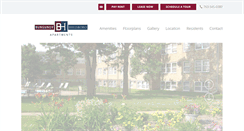 Desktop Screenshot of hillsborocourt.net